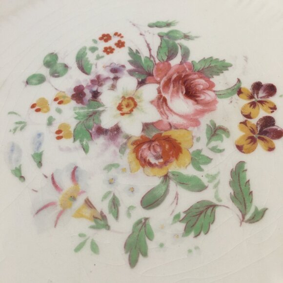 Vintage Old Staffordshire Johnson Bros England MARLOW Small Serving Platter - Picture 3 of 9